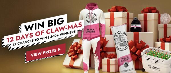 Join the 12-Days of CLAW-Mas Giveaway at Shore Club!