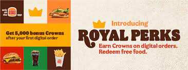 Free Burger King Royal Perks Crowns Points
