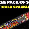 Celebrate Brightly with FREE Gold Sparklers at Phantom Fireworks!