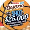 Get in the Game! Enter the Kinder Bueno Sweepstakes Now!