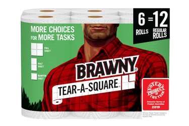 Brawny Paper Towels Win A Year Supply Sweepstakes