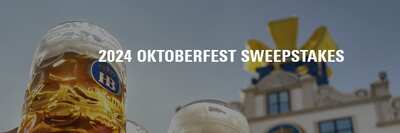 Oompah-licious: Win Hofbrau Oktoberfest Table Set in National Sweepstakes!