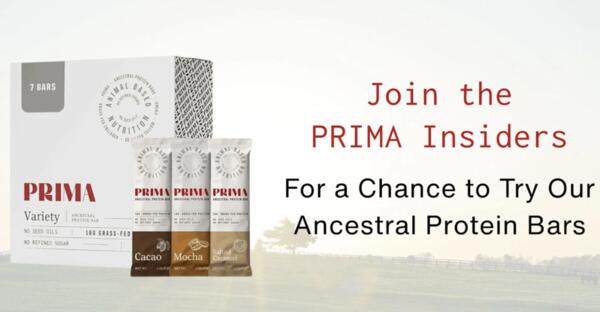 Fuel the Ancient Way: FREE PRIMA Protein Bars!