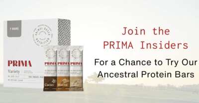 Fuel the Ancient Way: FREE PRIMA Protein Bars!
