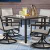 Better Homes & Gardens Brees 5 Piece Sling Swivel Dining Set Now $269.00