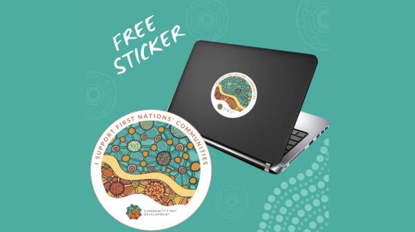 Support Matters – Get a Free First Nations' Communities Sticker