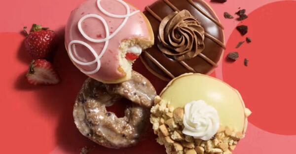 Get a Free Spring Collection Donut at Krispy Kreme