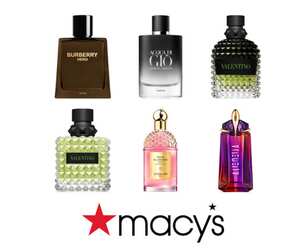 Order your FREE Fragrance Samples from Macy's!