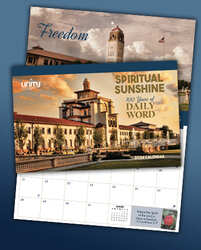 2024 Unity Calendar for Free "Spiritual Sunshine: 100 Years of Daily Word"