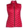 Women’s Plus Size Chevron Quilted Puffer Vest for ONLY $27.96