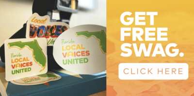 Florida Freebie Alert! Local Voices United Swag Bag