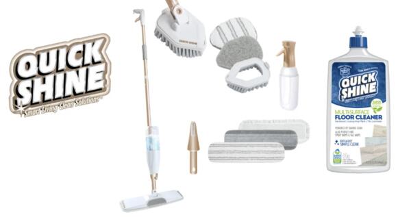 Bloom Into Clean with a FREE Quick Shine Spring Pack