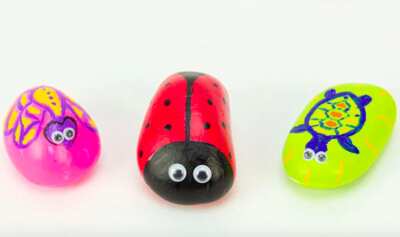 Painted Garden Rocks Craft Event for Free at Michaels