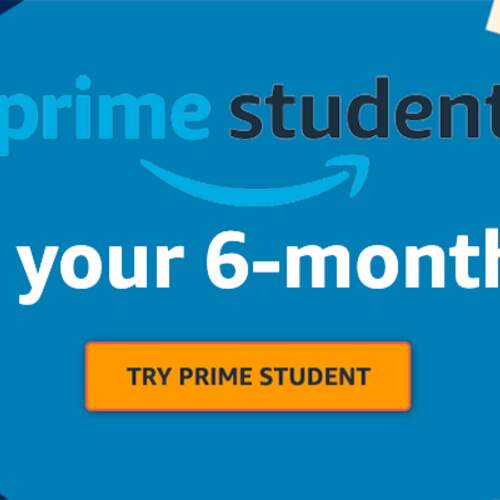 Free 6 Month Amazon Prime Membership for College Students