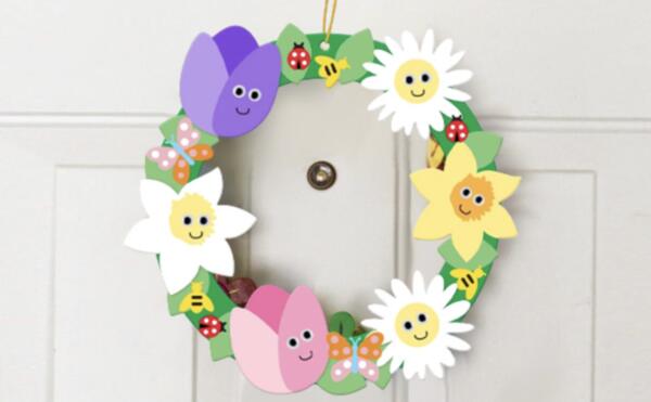 Spring Is Here! FREE Flower Wreath at JCPenney