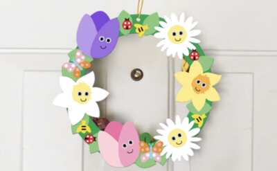 Spring Is Here! FREE Flower Wreath at JCPenney