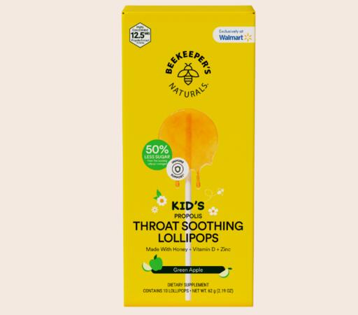 Free Kid's Throat Soothing Lollipops