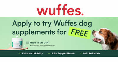 FREE Wuffes Chewable Dog Hip and Joint Supplements Samples