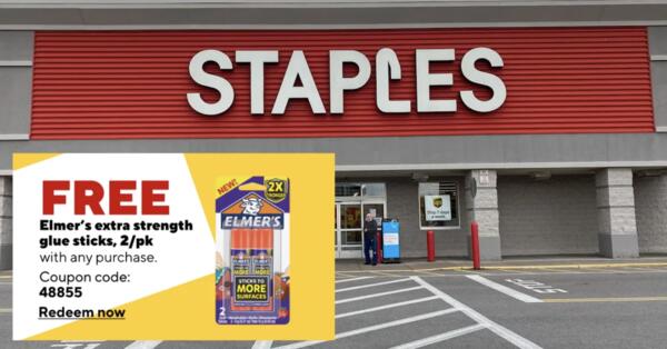 Free Back-to-School Essential – Only at Staples, for a Short Time!