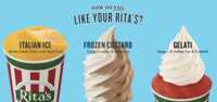 Buy One, Get One FREE at Rita’s Every Wednesday Starting Sept 17!