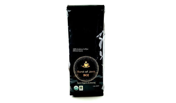 Free Burst of Java Organic Coffee 