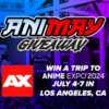 Enter the Gfuel Animay Sweepstakes and WIN a Trip to Anime Expo in Los Angeles!