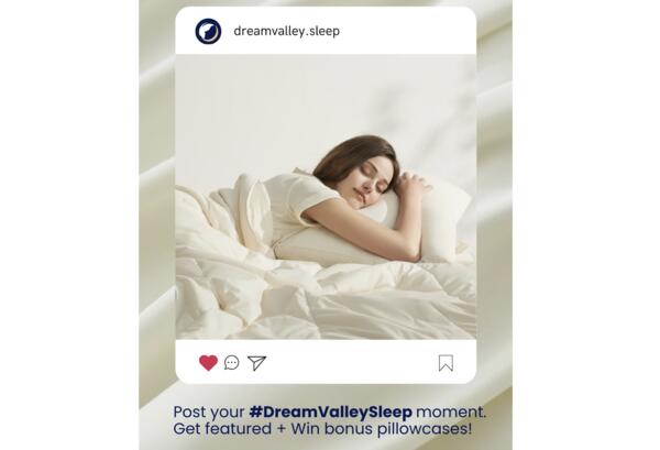 Dreaming of Cozy Nights: Win a FREE Comforter with Dream Valley!