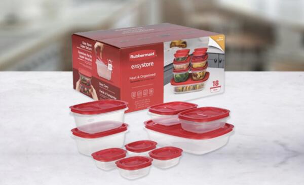 Organize Your Home with a FREE 18-Piece Rubbermaid® EasyStore Set