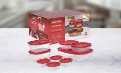Organize Your Home with a FREE 18-Piece Rubbermaid® EasyStore Set