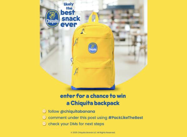The Best is Back with Chiquita — Join the Giveaway Now!