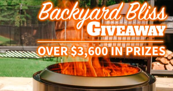 Sweepstakes: Springfree Trampoline Backyard Bliss