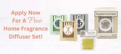 Get a FREE Belle Aroma Plugables ScentSlide Fragrance Diffuser