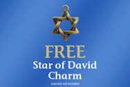 FREE Star of David Charm + FREE Shipping