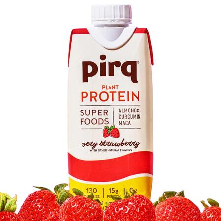 Free 4- Pack Plant Protein Shake by Pirq For Free