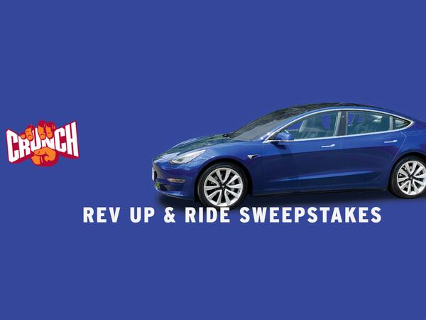 Crunch Rev Up & Ride Sweepstakes