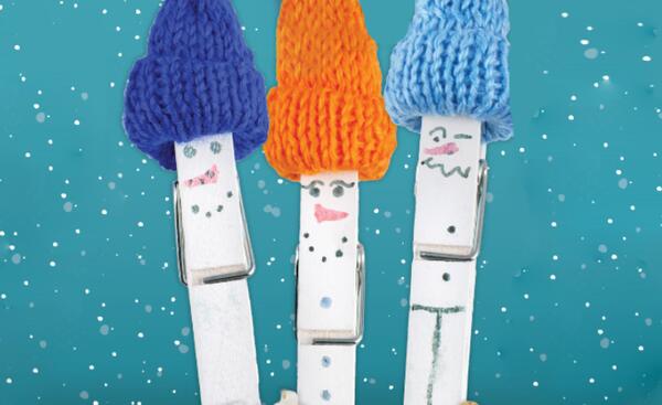 Build & Snack: Free Snowman Craft Event!