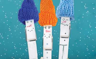 Build & Snack: Free Snowman Craft Event!