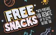 Save on Snacks! Get Up to $12.99 Back with Rebate!