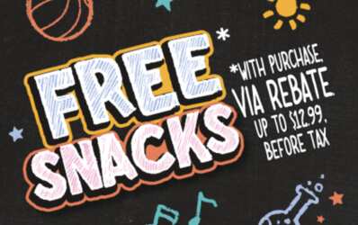 Save on Snacks! Get Up to $12.99 Back with Rebate!