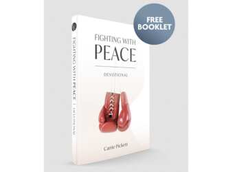 Discover Calm in the Chaos – Free Fighting with Peace Devotional!