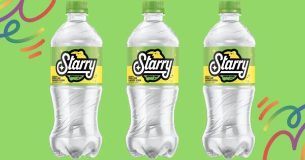 Taste the Bubbly Brightness – Free 20 oz. Starry!