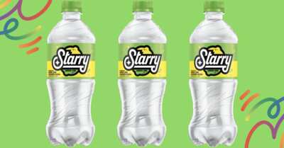 Taste the Bubbly Brightness – Free 20 oz. Starry!