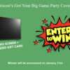 TV Time + Tasty Eats: Win a Big Screen TV & DoorDash Credit!