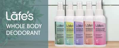 Freshen Up with a FREE Sample of Lafe’s Deodorant