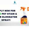 EcoStrong Organic Orange Pet Stain & Odor Eliminator for Free