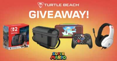 Win a Nintendo Switch 2 and Mario Kart World Bundle