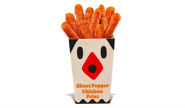 4-piece Ghost Pepper Chicken Fries for Free at Burger King