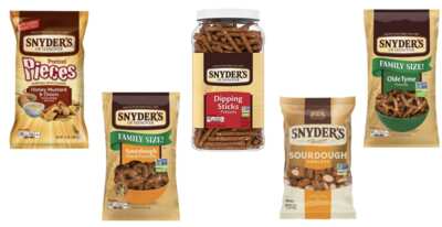 Crunch Into FREE Snyder’s Pretzel Goodness