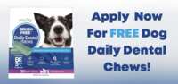 Healthy Teeth, Happy Dog – Claim Free Daily Dental Chews