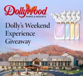 Enter to WIN the Dollywood Fragrance and Resort Giveaway!